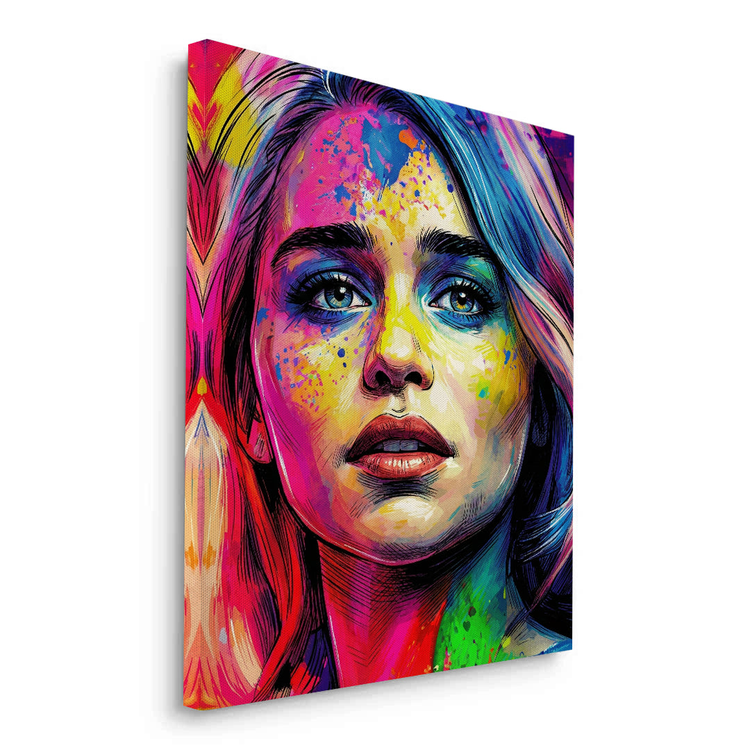 2Emilia Clarke Pop Art - Canvas