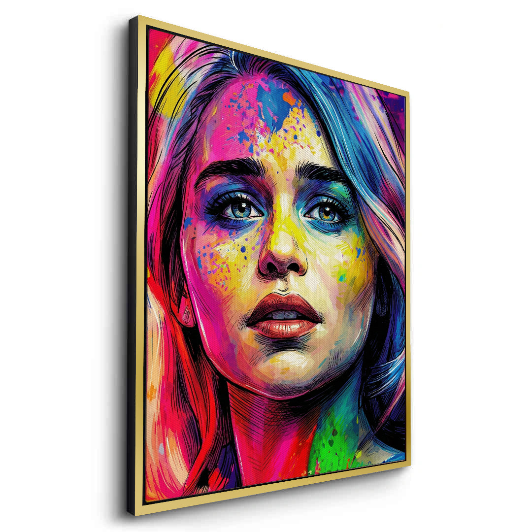 2Emilia Clarke Pop Art - Canvas