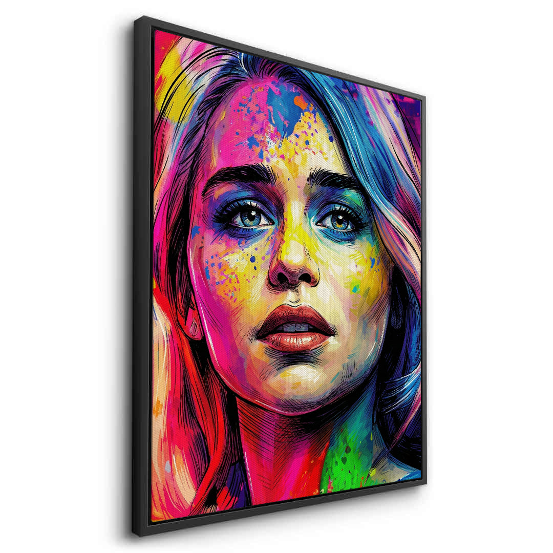 2Emilia Clarke Pop Art - Canvas