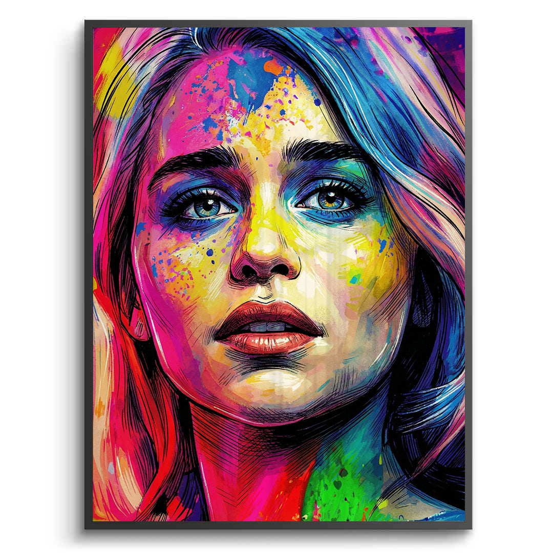 2Emilia Clarke Pop Art - Fine Art