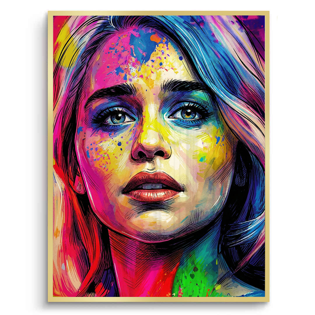 2Emilia Clarke Pop Art - Fine Art