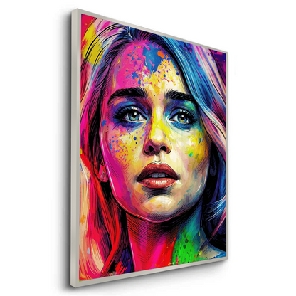 Emilia Clarke Pop Art - Fine Art