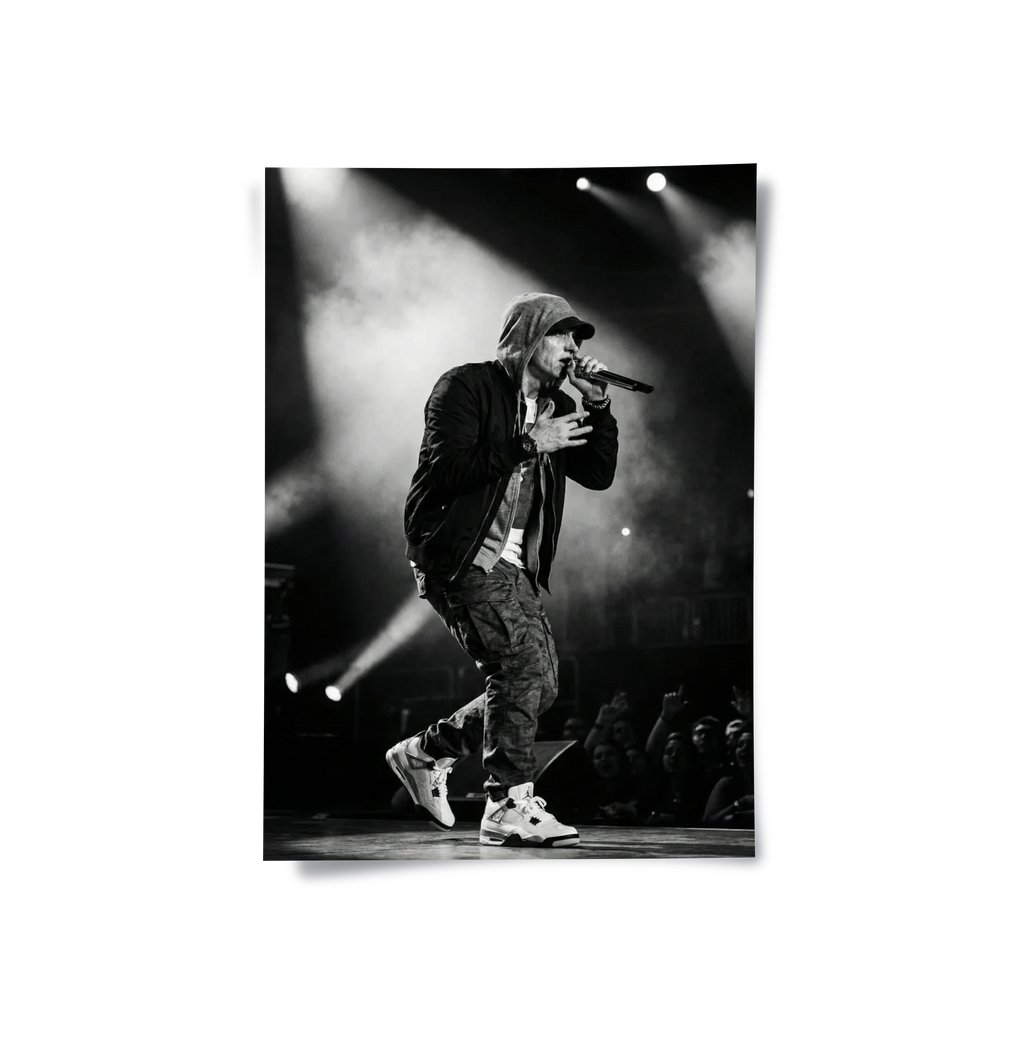 Eminem Live in Concert - Poster - Jasmineart.ae