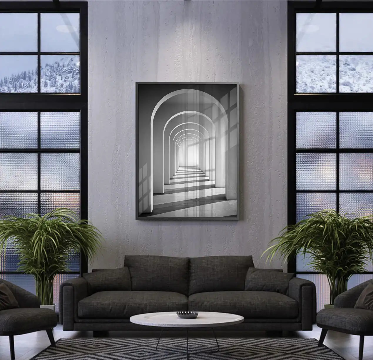 2Endless Arches - Acrylic