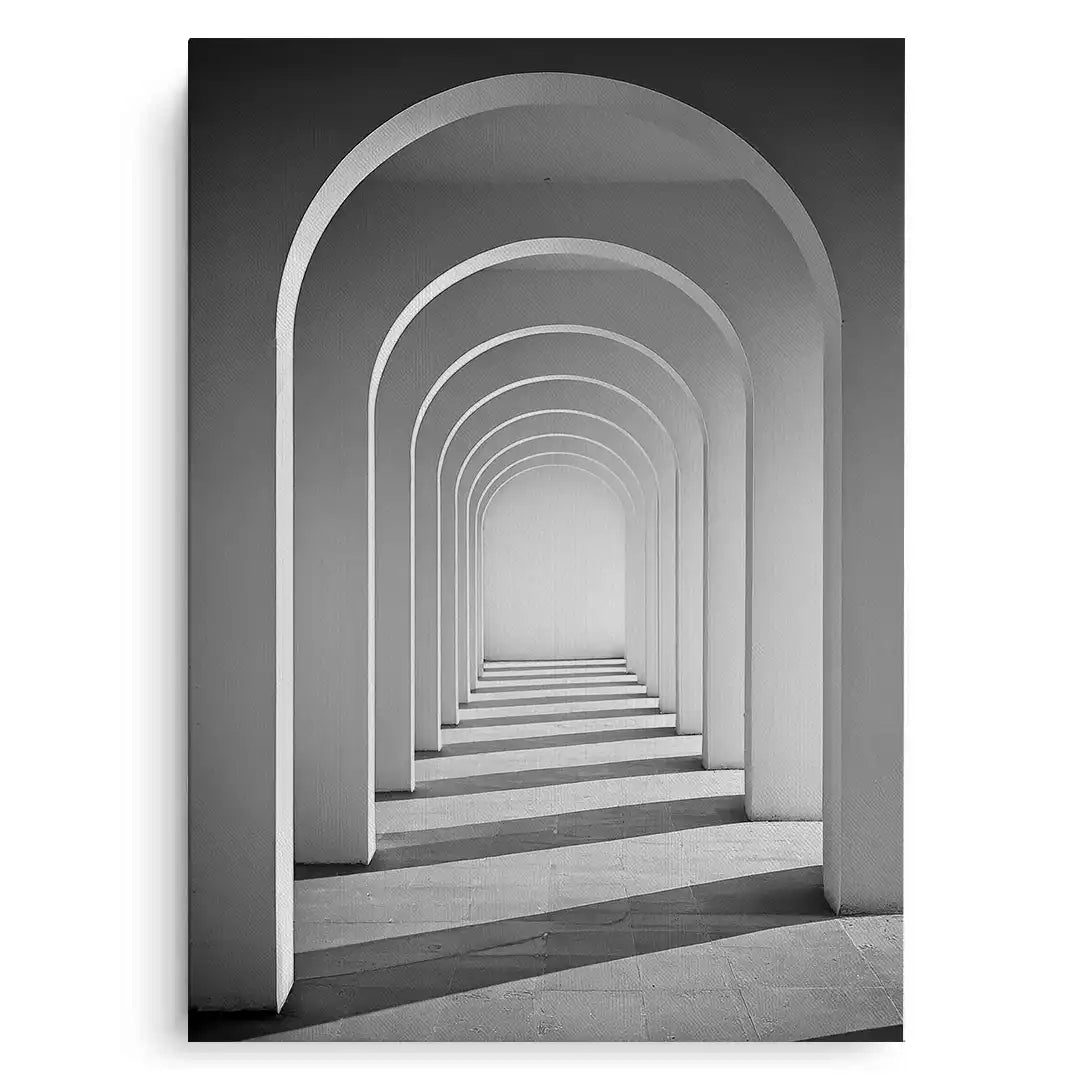 Endless Arches - Canvas - Jasmineart.ae