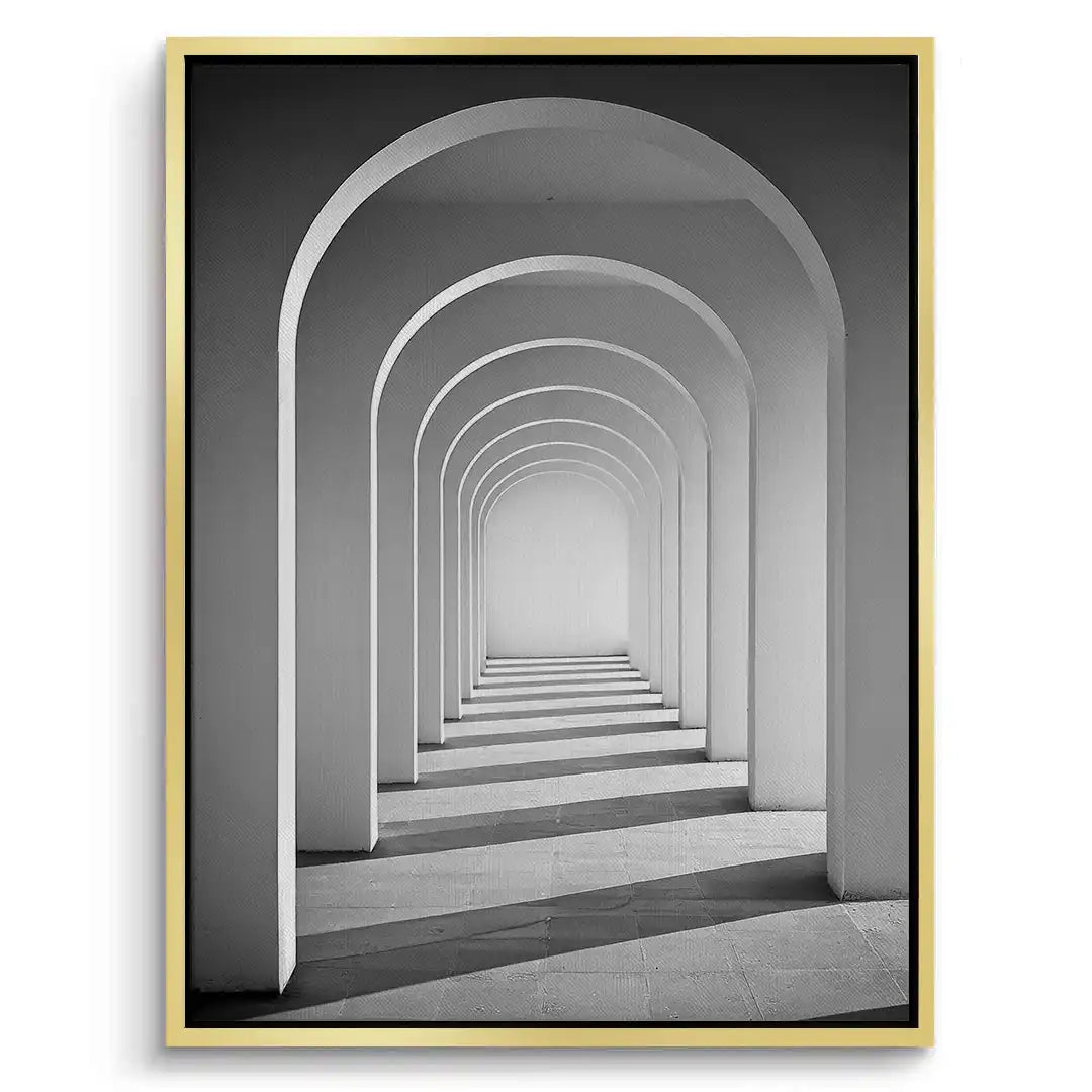 Endless Arches - Canvas - Jasmineart.ae
