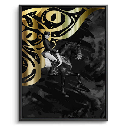 Equestrian Dressage - Canvas