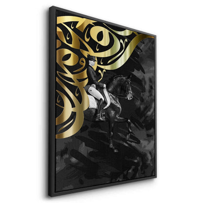 Equestrian Dressage - Canvas