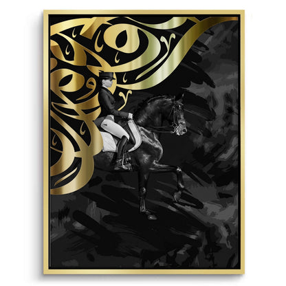 Equestrian Dressage - Canvas