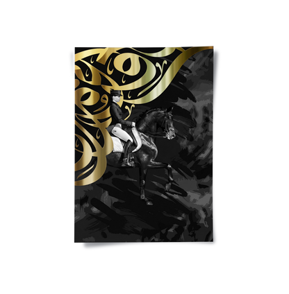 Equestrian Dressage - Poster