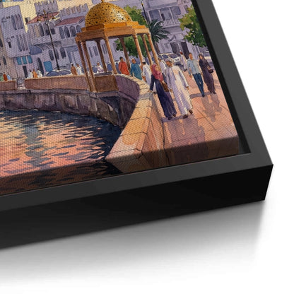 Evening in Mutrah - Canvas