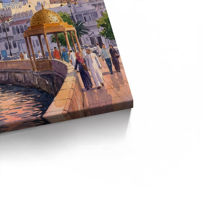 Evening in Mutrah - Canvas