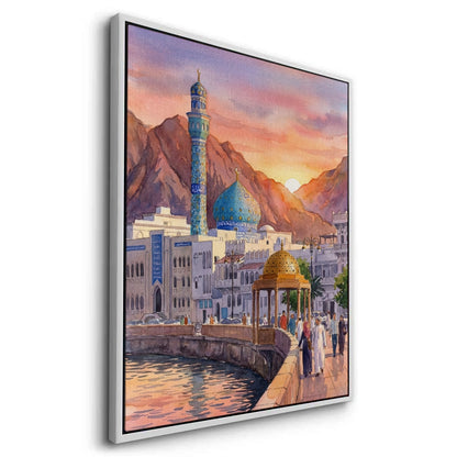 Evening in Mutrah - Canvas