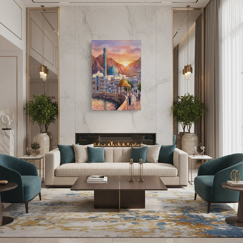 Evening in Mutrah - Canvas