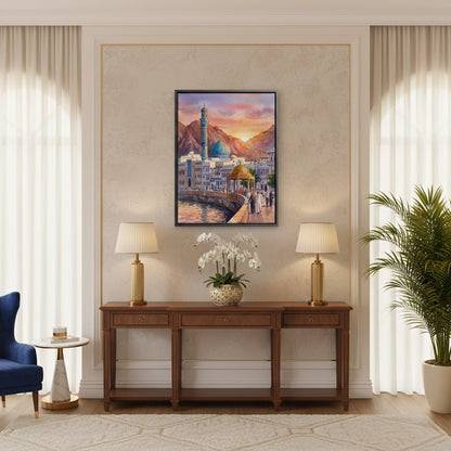 Evening in Mutrah - Canvas