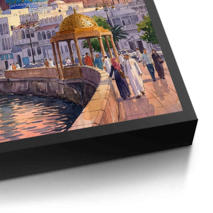 Evening in Mutrah - Fine Art