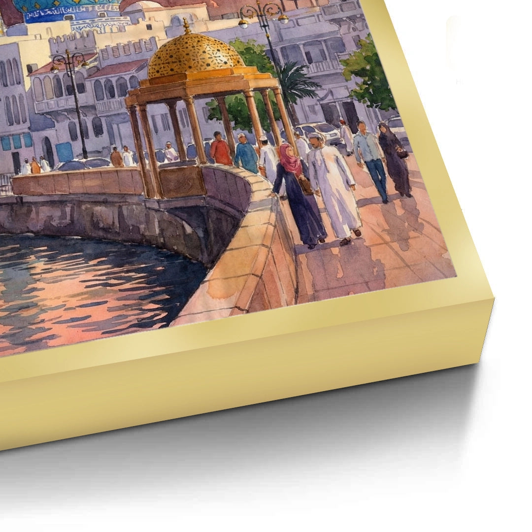 2Evening in Mutrah - Fine Art