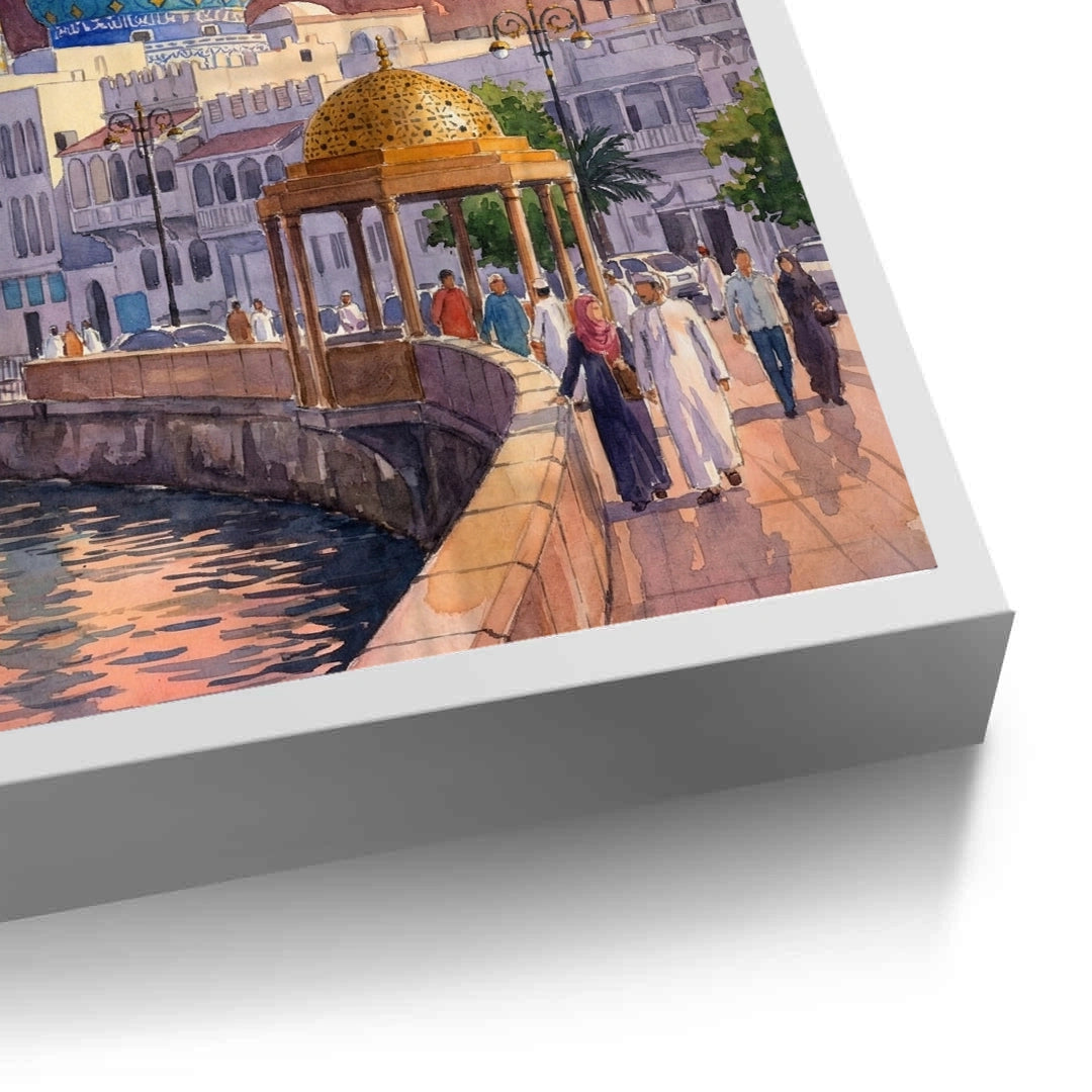 2Evening in Mutrah - Fine Art