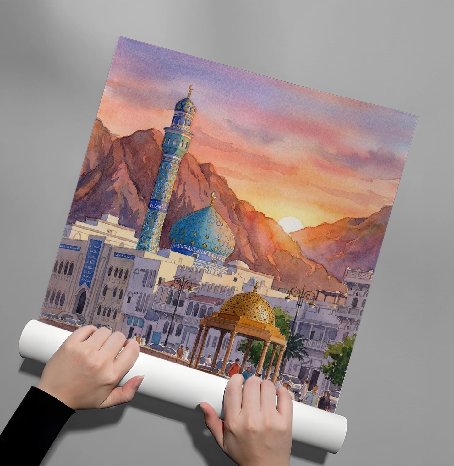 2Evening in Mutrah - Poster