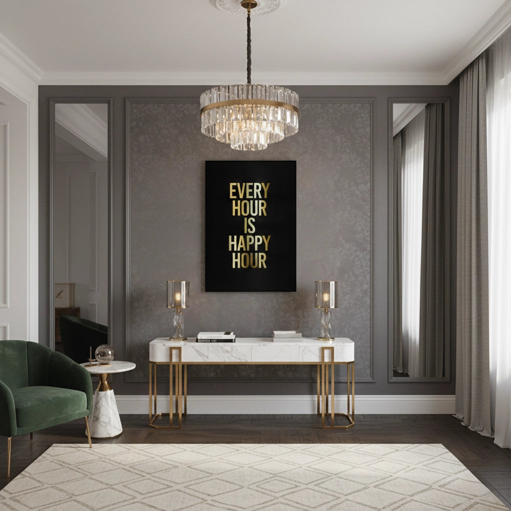 2Every Hour Is Happy Hour - Canvas