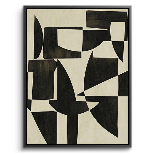 Expressive Neutral Silhouette Painting #ENSI440