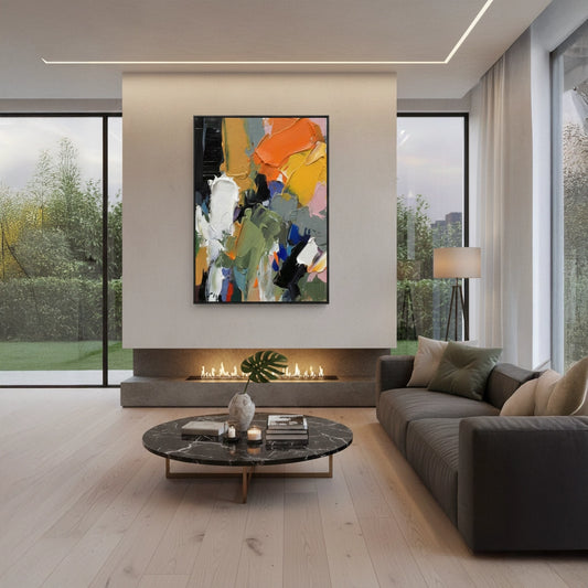 Expressive Palette Knife Painting #EPKN330