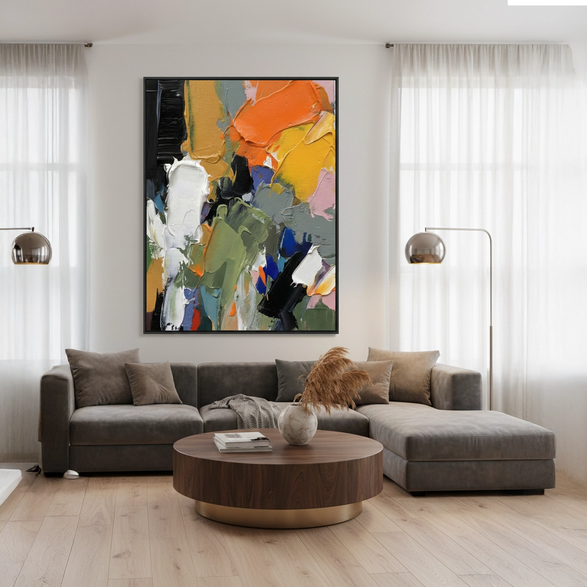 2Expressive Palette Knife Painting #EPKN330