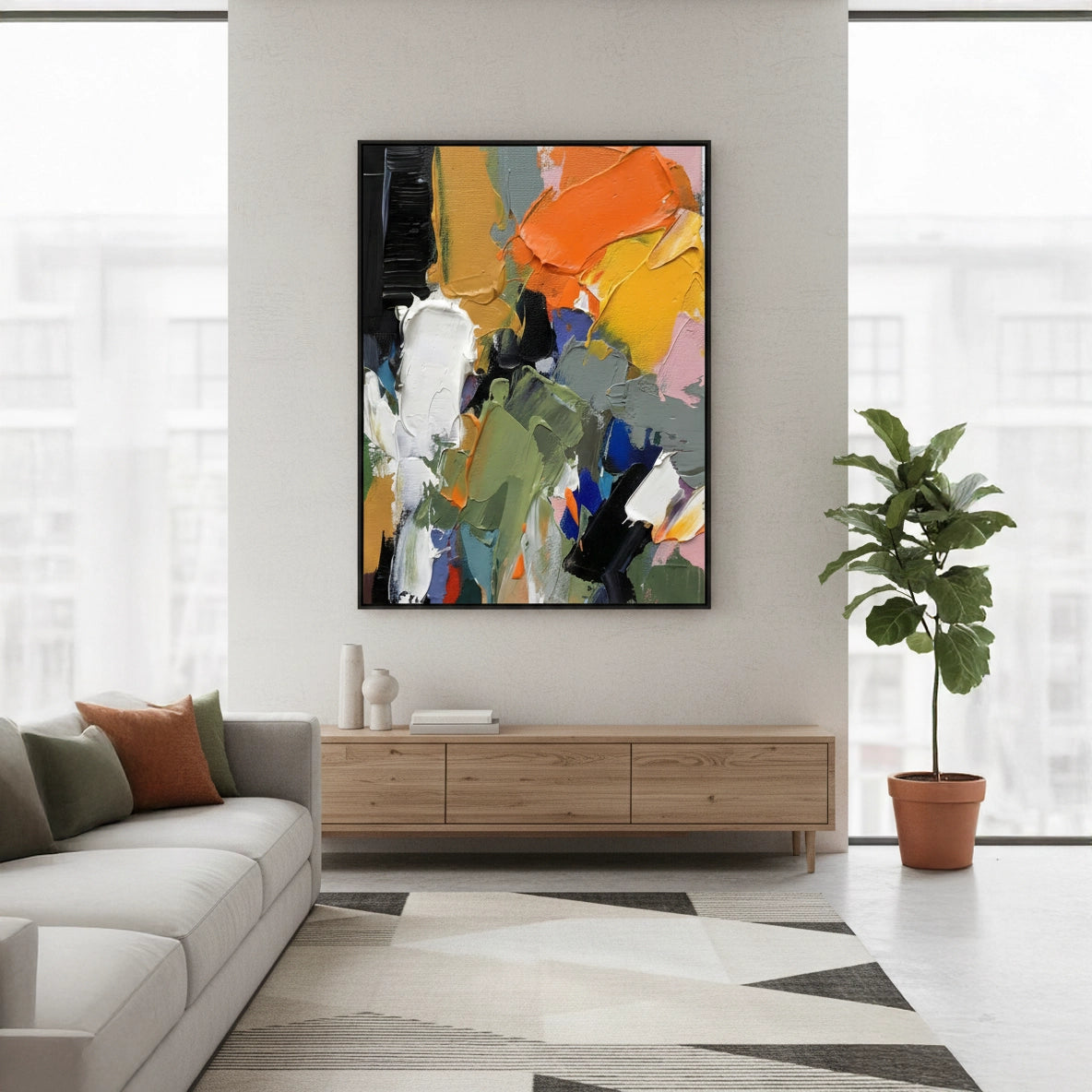 2Expressive Palette Knife Painting #EPKN330
