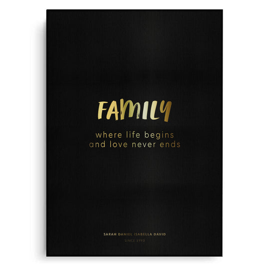 FAMILY - Canvas