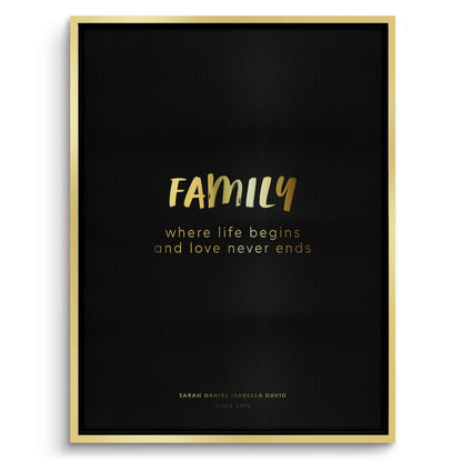 FAMILY - Canvas