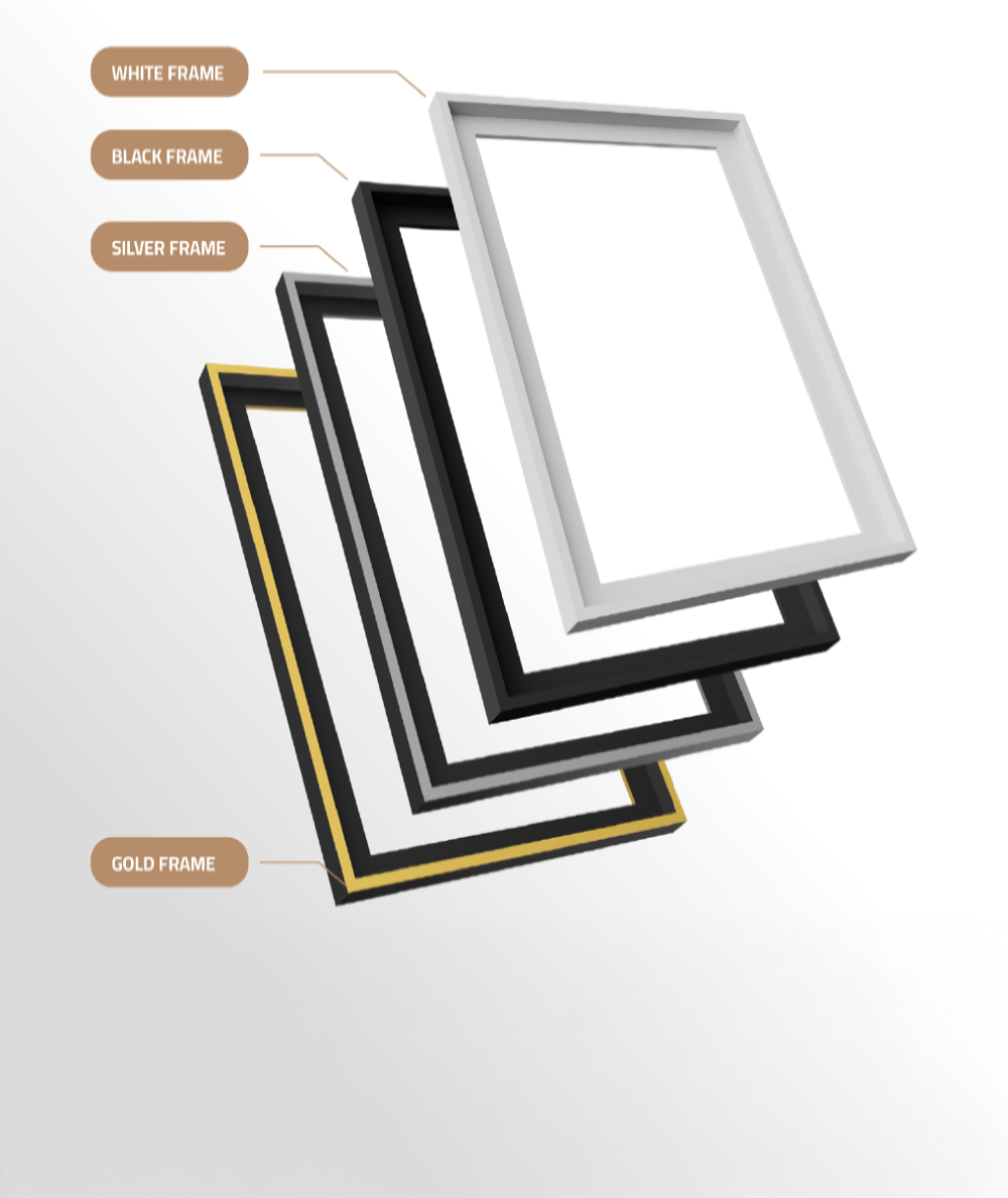 Step 2: Select your handmade frame