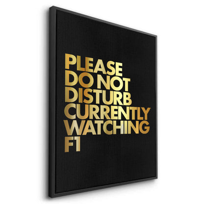 Fan Do Not Disturb - Canvas