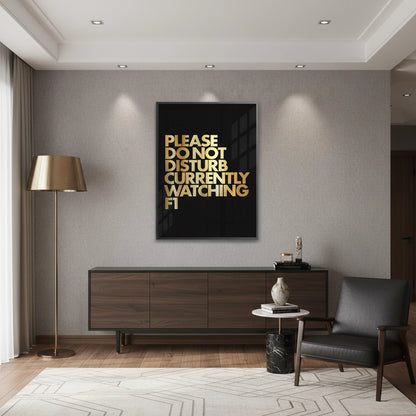 Fan Do Not Disturb - Fine Art