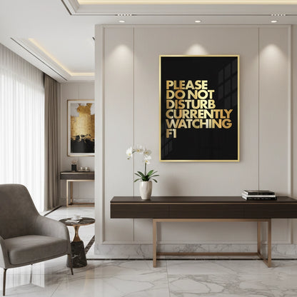 Fan Do Not Disturb - Fine Art