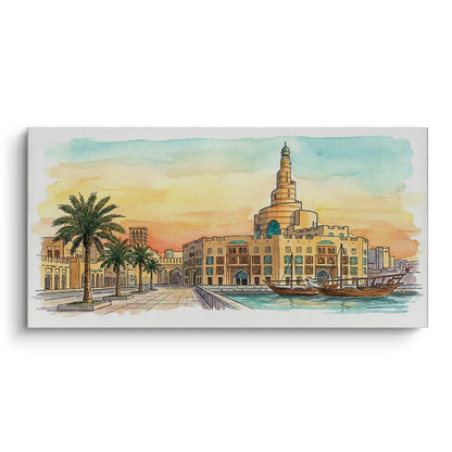 Fanar Mosque - Canvas