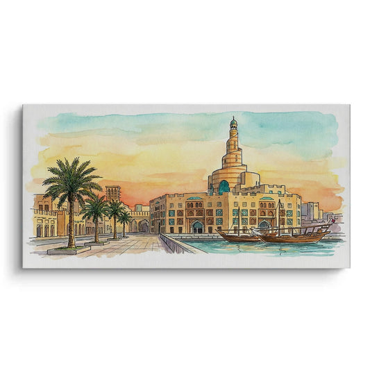 Fanar Mosque - Canvas
