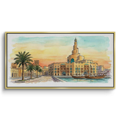 Fanar Mosque - Canvas
