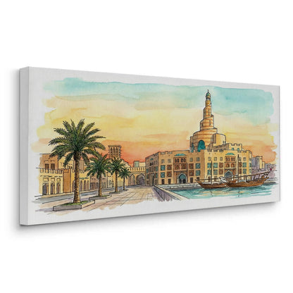 Fanar Mosque - Canvas