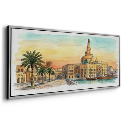Fanar Mosque - Canvas
