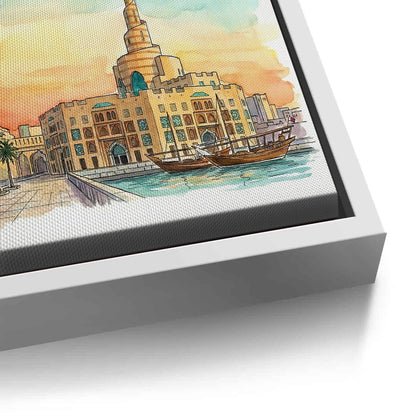 Fanar Mosque - Canvas