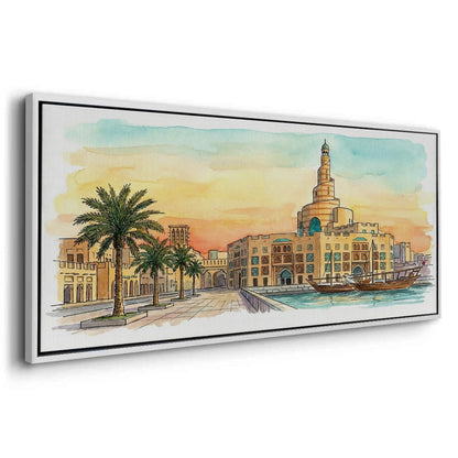 Fanar Mosque - Canvas