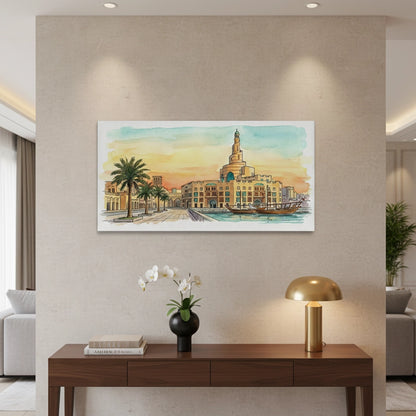 Fanar Mosque - Canvas