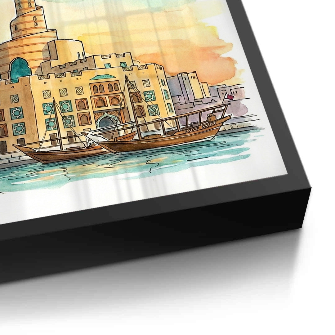 2Fanar Mosque - Fine Art