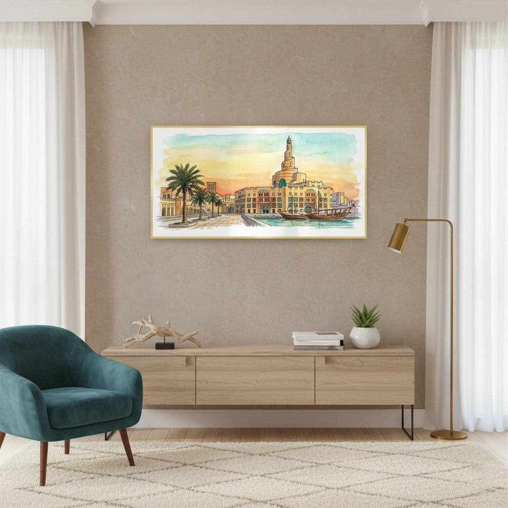 2Fanar Mosque - Fine Art