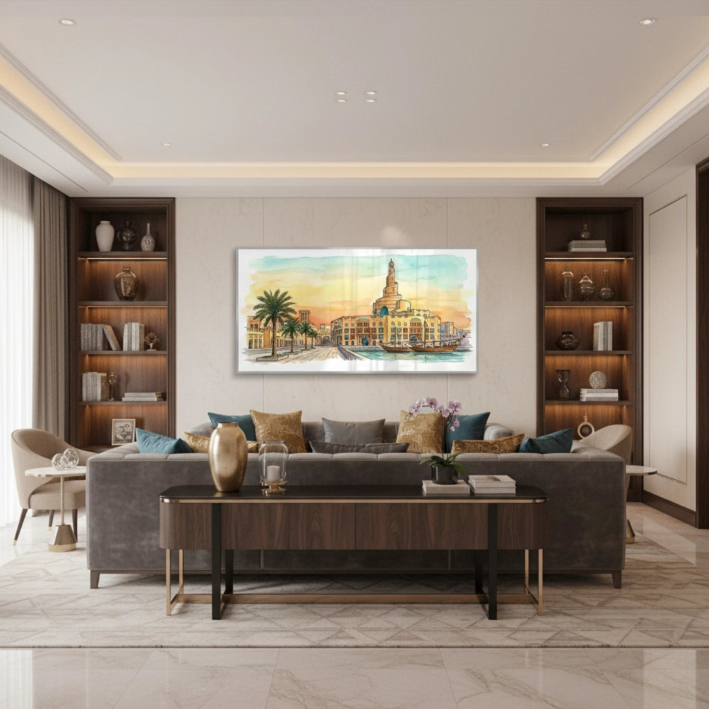 2Fanar Mosque - Fine Art