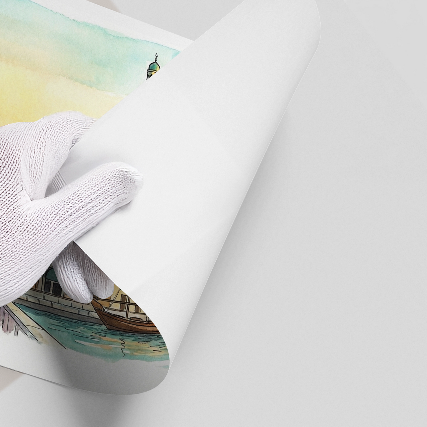 2Fanar Mosque - Poster