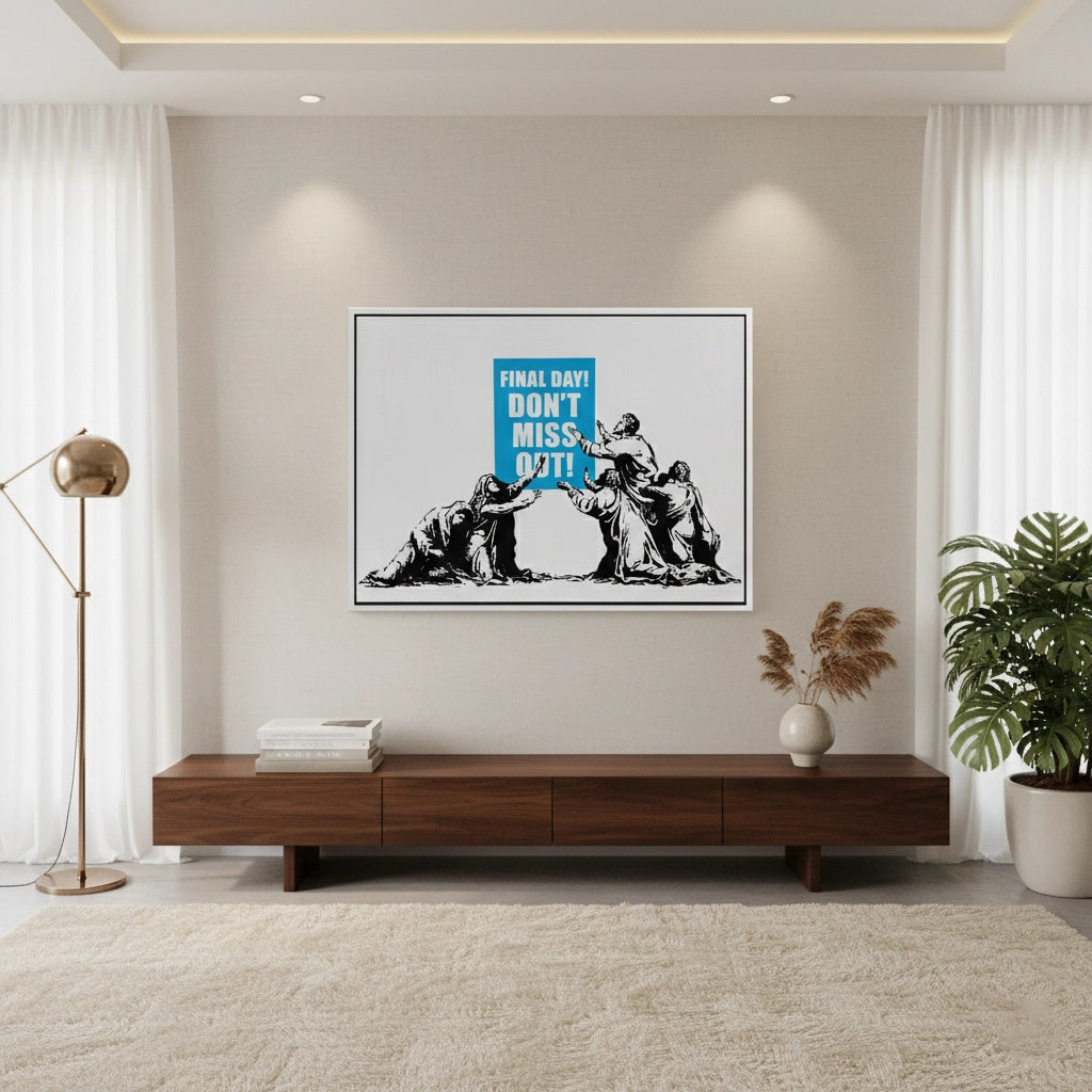 2Final Day! Street Art - Canvas