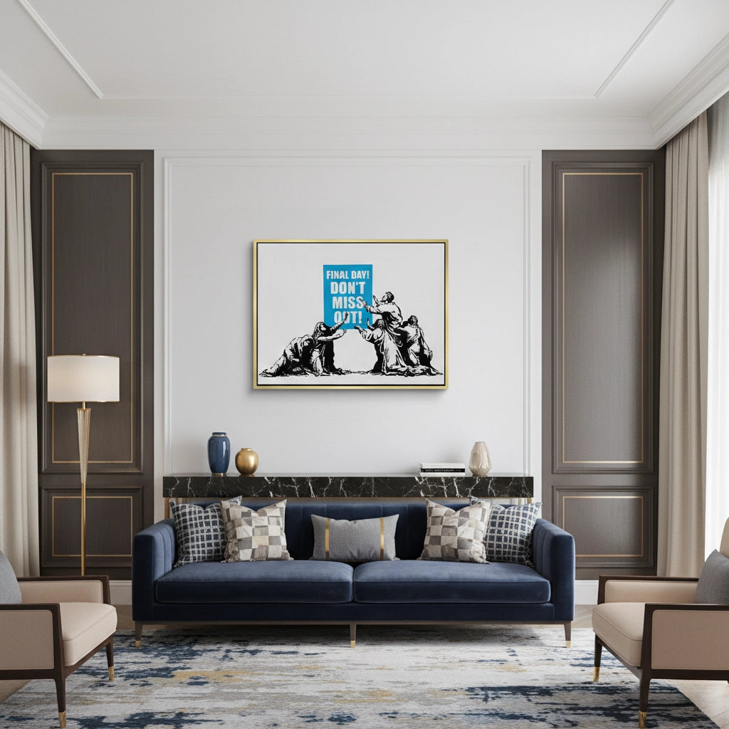 2Final Day! Street Art - Canvas