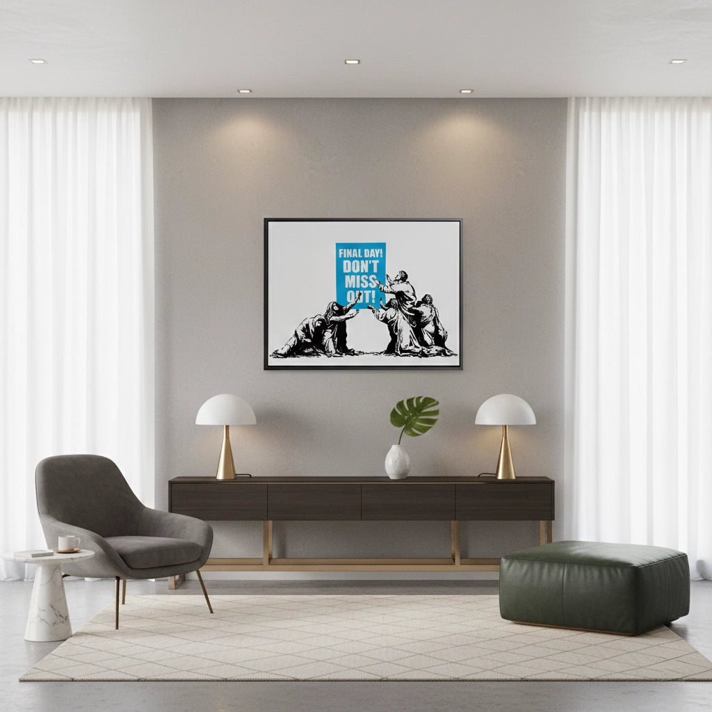 2Final Day! Street Art - Canvas