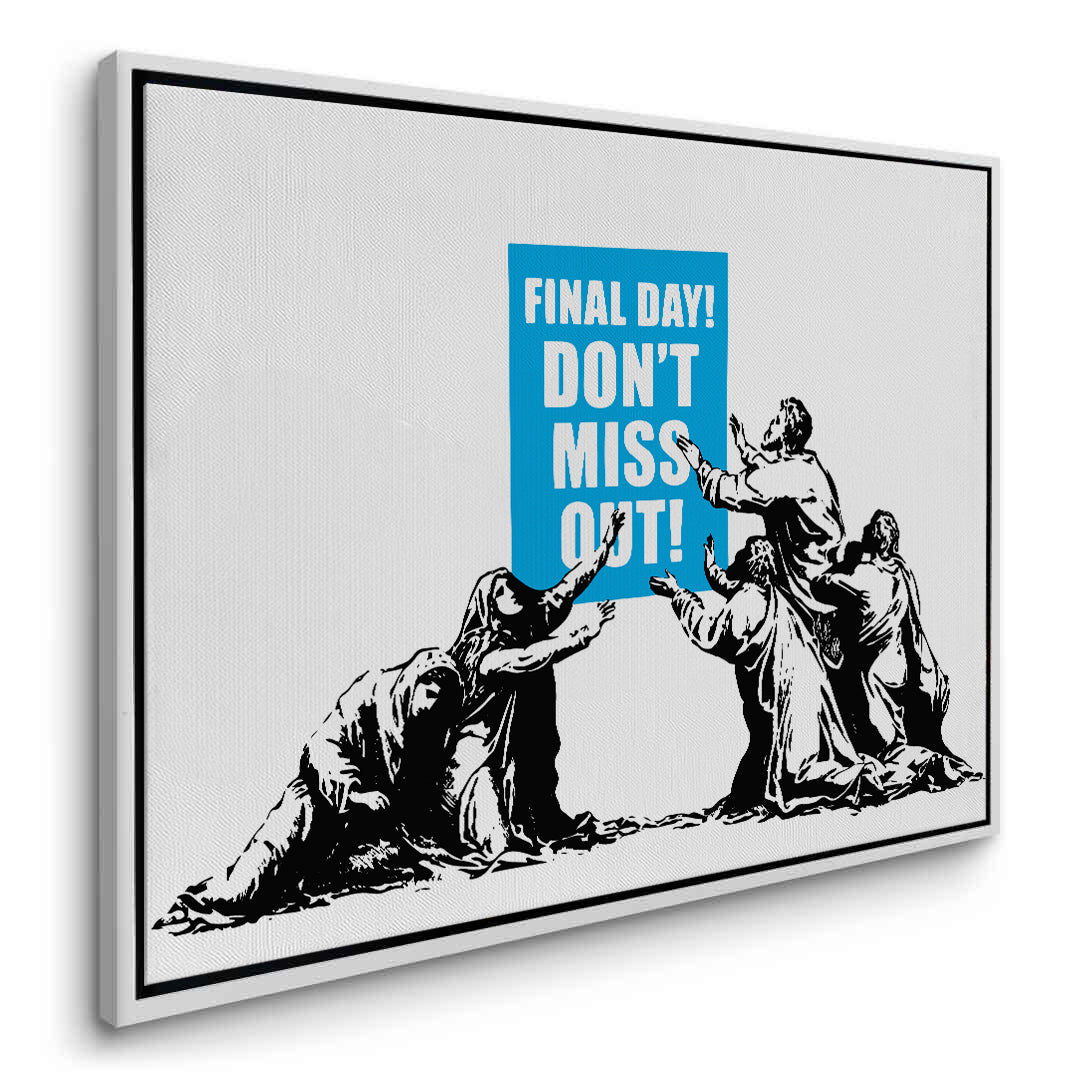 2Final Day! Street Art - Canvas